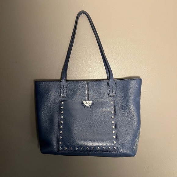 Brighton Reed Soft Navy Tote Bag